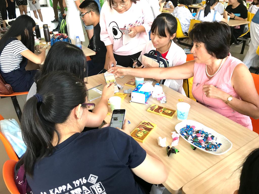 经过一周的俄语强化教学后